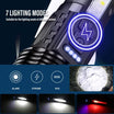 Ultra-Bright XHP50 LED Flashlight – Waterproof USB Rechargeable 7-Mode Tactical Torch with Side Light & Zoom | Perfect for Camping, Fishing, & Outdoor Adventures