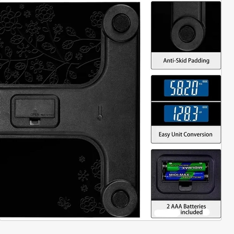Balanza Corporal Digital Smart | Mide tu Peso y Salud en un Solo Toque