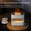 Humidifier Water - Water Diffuser Fire Simulated Flame Humidifier Aroma Diffuser