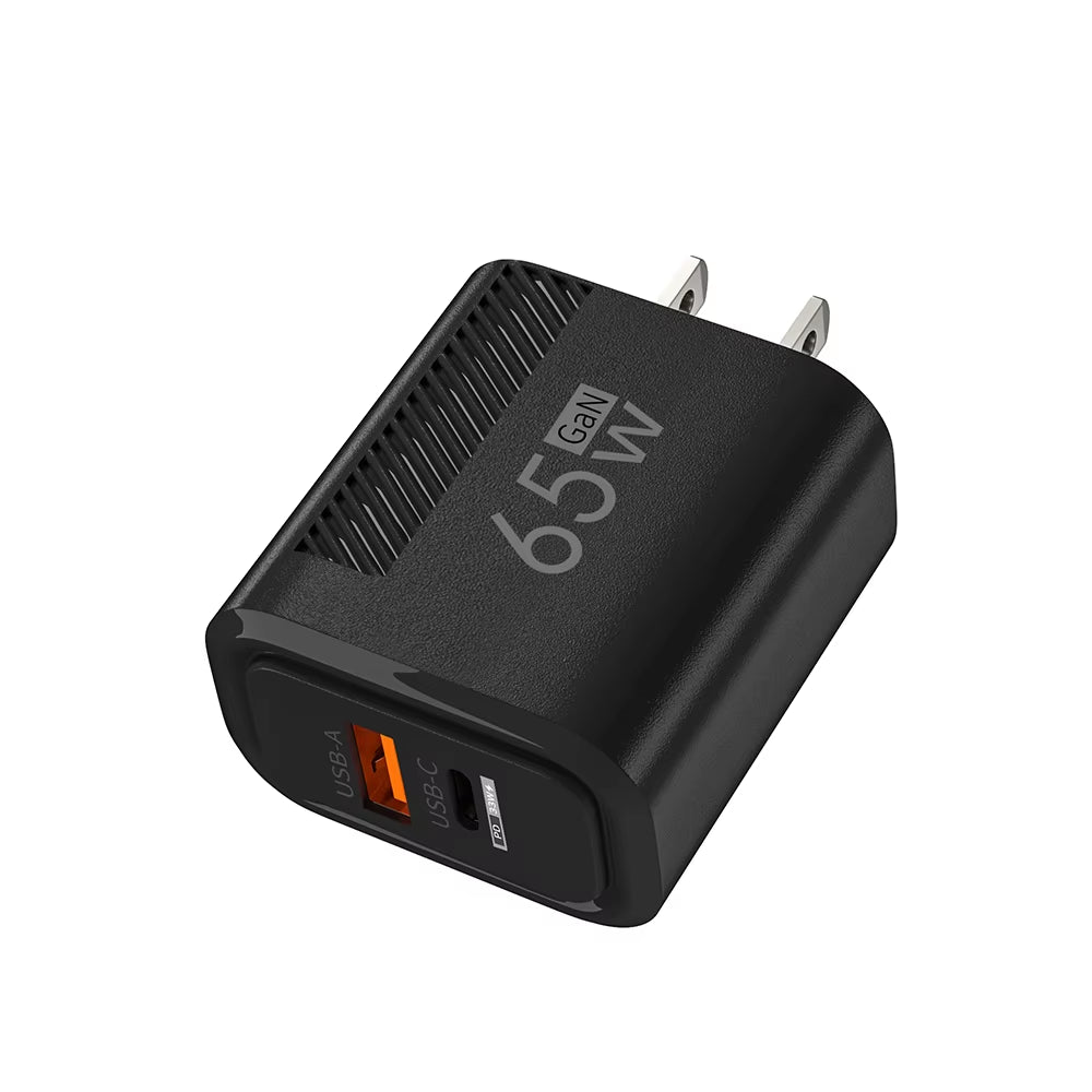 65W GaN USB-C Charger – Ultra-Fast Charging for iPhone, Samsung & More