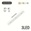 Ultra Thin LED Under Cabinet Lighting With Motion Sensor, USB Rechargeable