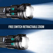 Ultra-Bright XHP50 LED Flashlight – Waterproof USB Rechargeable 7-Mode Tactical Torch with Side Light & Zoom | Perfect for Camping, Fishing, & Outdoor Adventures