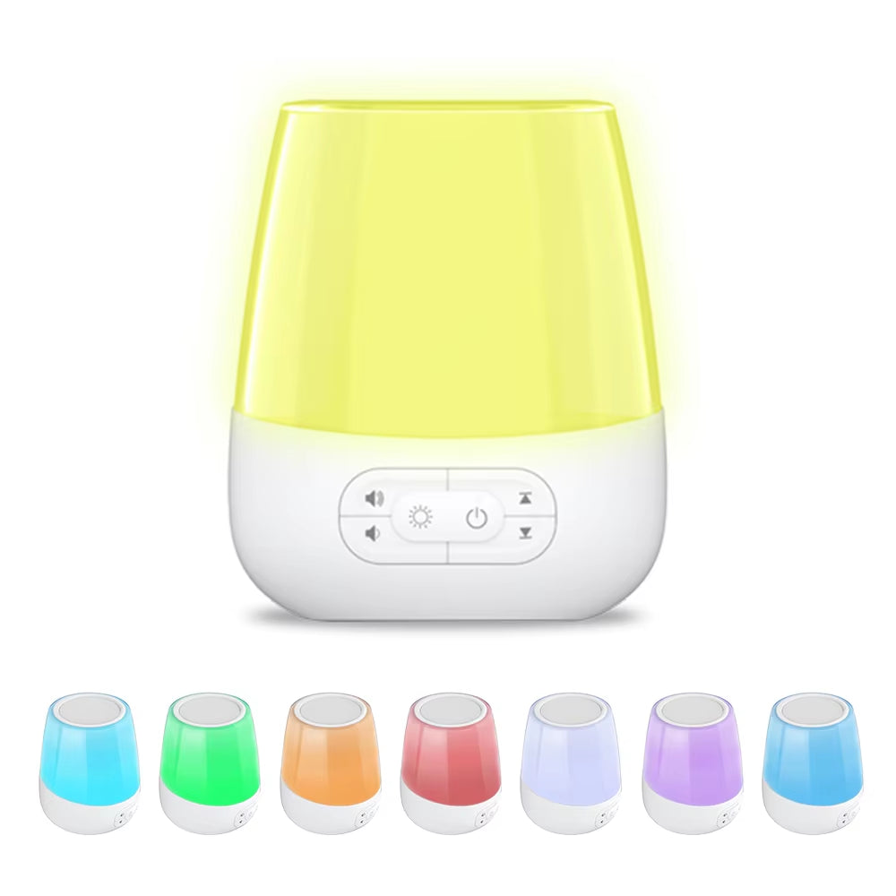 Hifid HFD-W10 Baby Sound Machine Toddler Sleep Trainer White Noise Machine for Baby Sleeping with Night Light