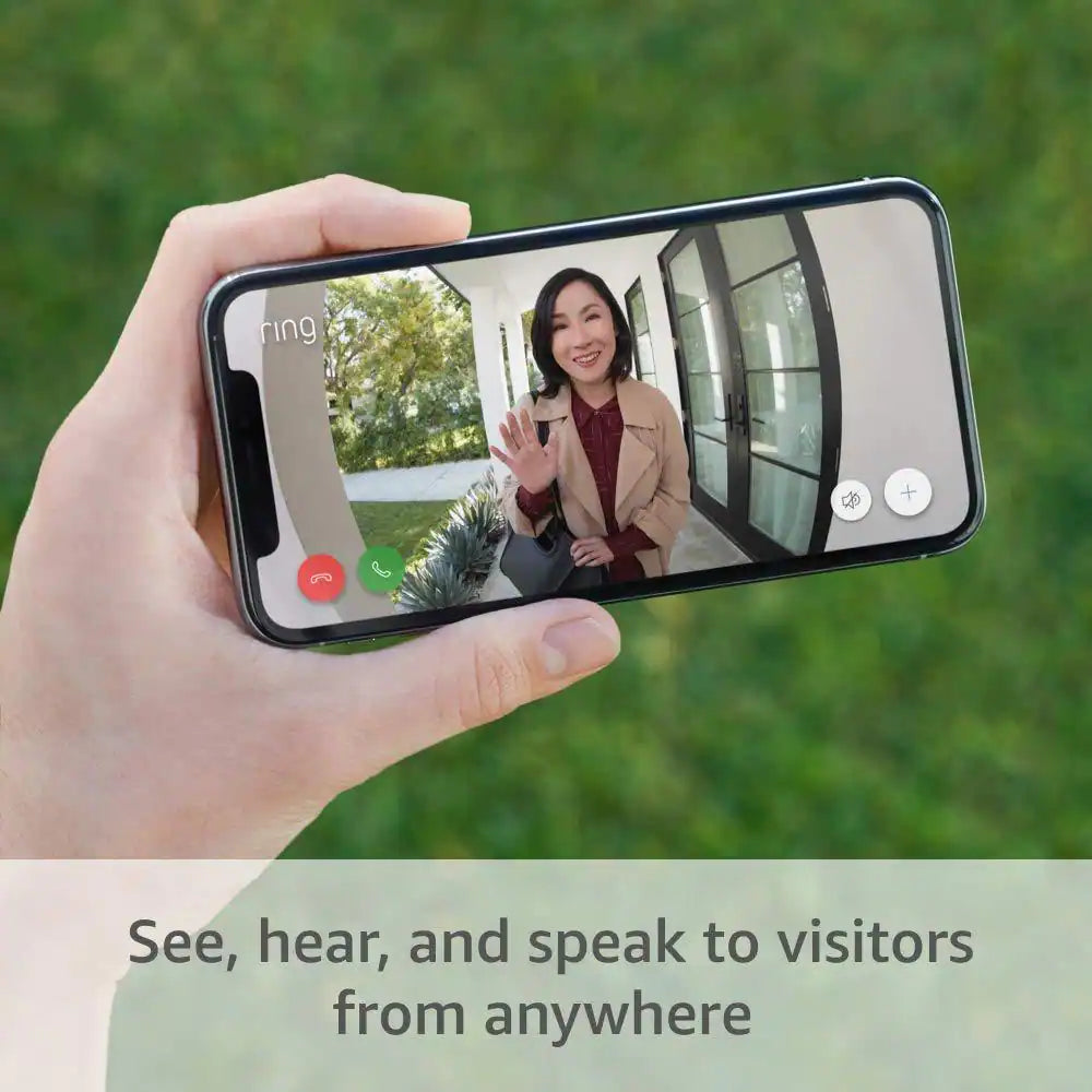 Video Doorbell 3 – Smart Wireless Camera with Dual-Band WiFi, Quick-Release Battery, 2-Way Talk, and Night Vision