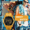 2020 NEW Smart Watch Sport Men Women Digital Smartwatch Fitness Tracker Waterproof Smart Watches Black/Yellow for NORTH EDGE