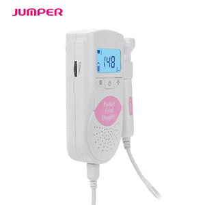 Medical JPD-100S6 LCD Handheld Fetal Doppler: Prenatal Baby Heartbeat Monitor & Ultrasound Machine