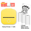 Mini Thermal Printer T02 - Portable Bluetooth Pocket Printer for Stickers, Photos, and Notes