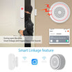 Sensor de alarma inteligente Tuya, sirena inteligente con Wifi, alerta de luz de sonido, Sensor inteligente USB Compatible con Alexa y Google Home para seguridad del hogar, 2023
