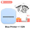 Mini Thermal Printer T02 - Portable Bluetooth Pocket Printer for Stickers, Photos, and Notes