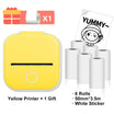 Mini Thermal Printer T02 - Portable Bluetooth Pocket Printer for Stickers, Photos, and Notes