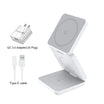 3-in-1 Foldable Magnetic Wireless Charger for iPhone 15/14/13/12 Pro Max & Apple Watch 8/9