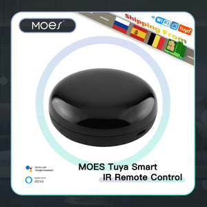 Control remoto para aire acondicionado TV hogar inteligente infrarrojos MOES Tuya WiFi IR , Control remoto Universal para Alexa Google Home