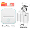 Mini Thermal Printer T02 - Portable Bluetooth Pocket Printer for Stickers, Photos, and Notes