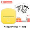 Mini Thermal Printer T02 - Portable Bluetooth Pocket Printer for Stickers, Photos, and Notes