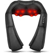 Shiatsu Neck and Back Massager with Heat - Deep Tissue 3D Kneading for Muscle Pain Relief at Home, Office, and Car