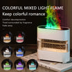 Humidifier Water - Water Diffuser Fire Simulated Flame Humidifier Aroma Diffuser