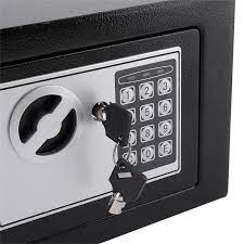 Caja Fuerte Digital para Joyas y Relojes de Alta Seguridad para el hogar de 23x17x17cms con teclado digital