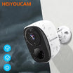 Security Cameras Wireless Outdoor, 2K 3MP Battery Powered Wifi Security Camera with Spotlight Siren, 2-Way Audio, Waterproof